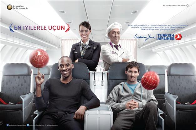 Turkish Airlines Celebrity Ad
